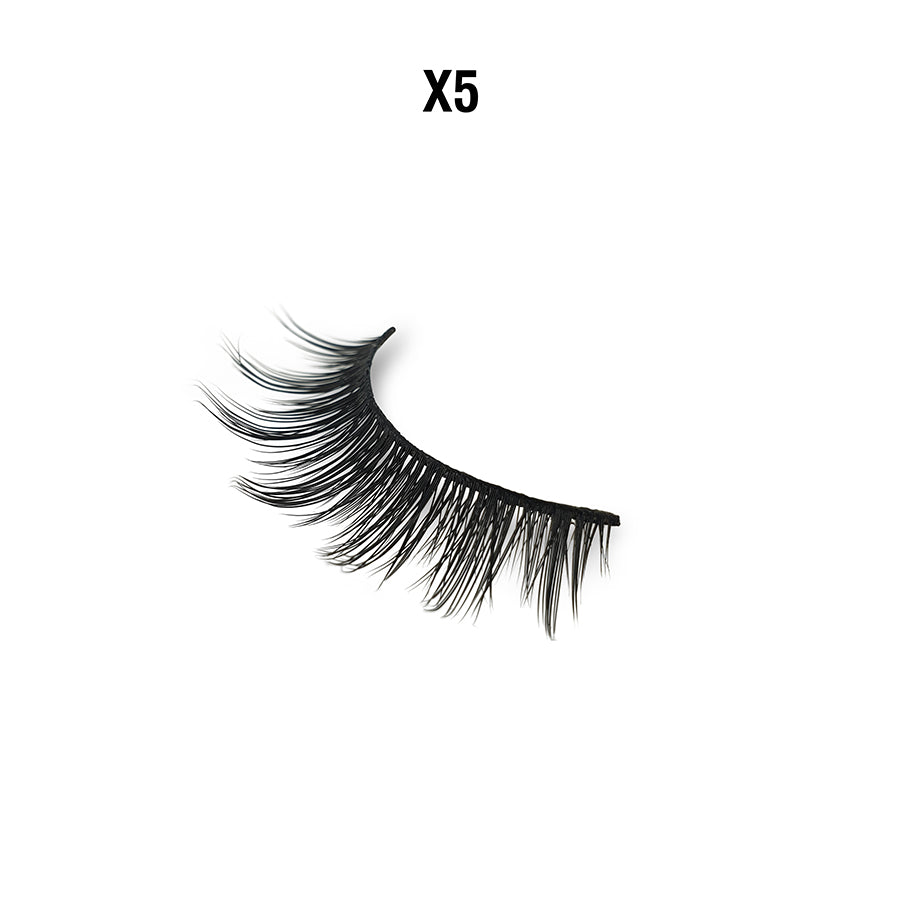 3D FAUX MINK LASH 5 PAIR PACK X5 - kazumibeauty